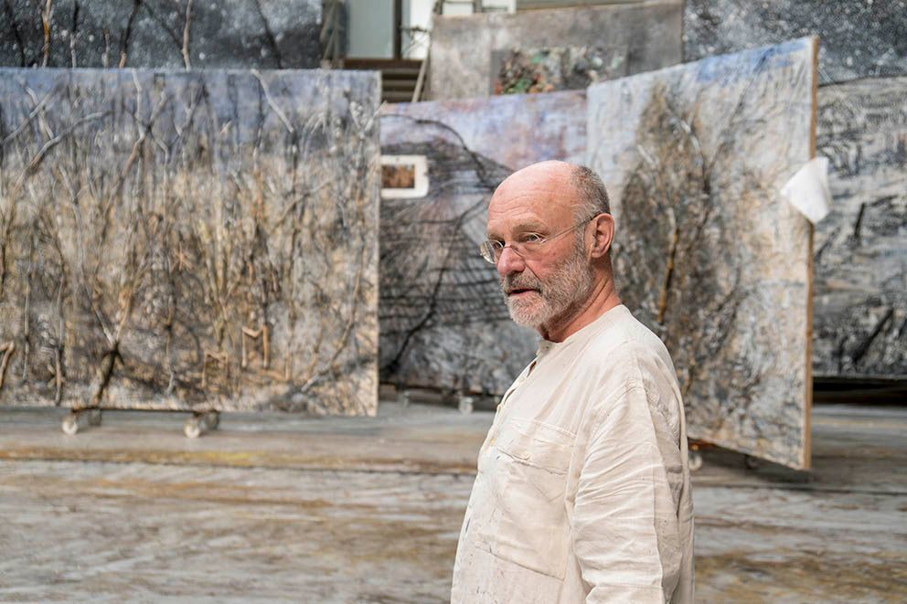 Portret van Anselm Kiefer